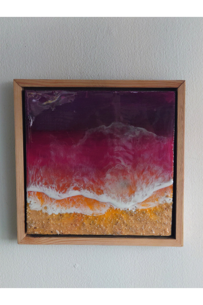 RW80018 - Sunset on the Ocean - Framed